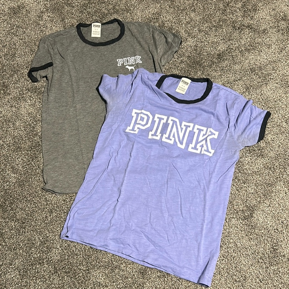 Lot of 2 Small PINK tees hardly worn!!